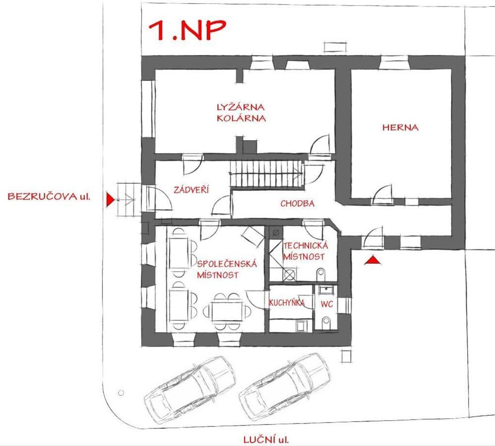 Apartmany U Muzea Horní Blatná Buitenkant foto